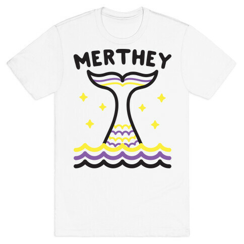 Merthey (Non-Binary Mermaid) T-Shirt