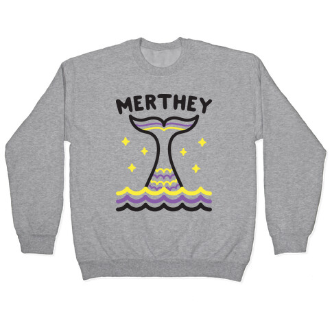 Merthey (Non-Binary Mermaid) Pullover