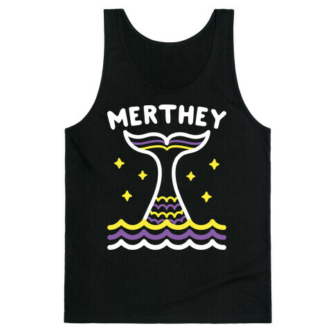 Merthey (Non-Binary Mermaid) Tank Top