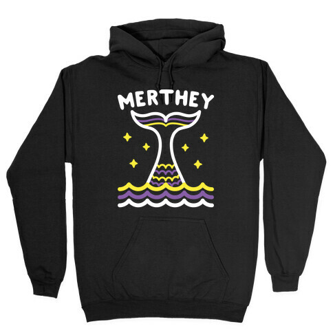 Merthey (Non-Binary Mermaid) Hooded Sweatshirt