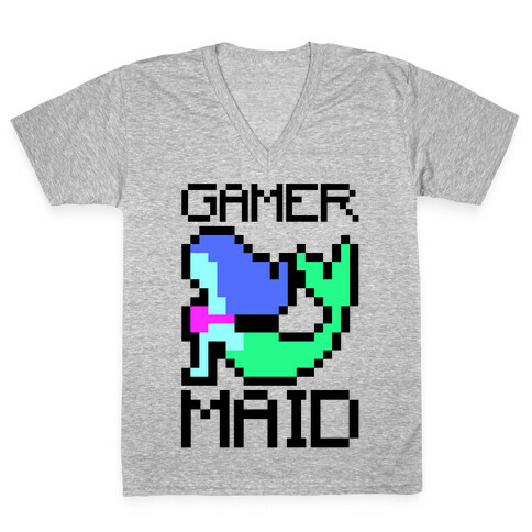 Gamer-Maid  V-Neck Tee Shirt