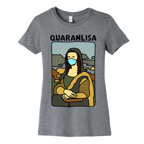 Quaranlisa Parody Womens T-Shirt