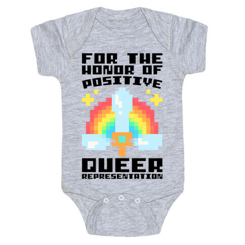 For The Honor of Positive Queer Representation Parody Baby One-Piece