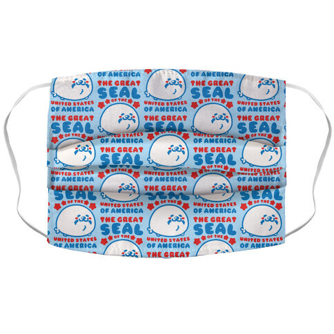 The Great Seal of The United States of America Accordion Face Mask