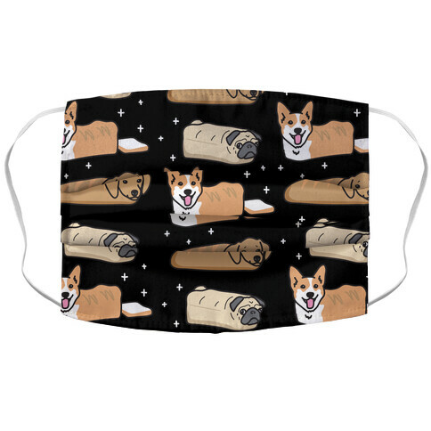 Dog Breads Accordion Face Mask