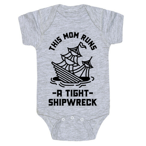 This Mom Runs a Tight Shipwreck Baby One-Piece