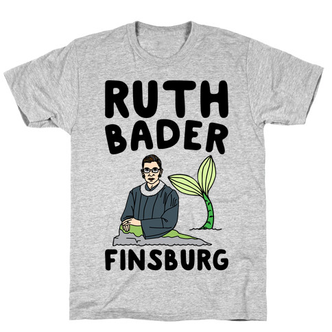 Ruth Bader Finsburg Mermaid Parody T-Shirt