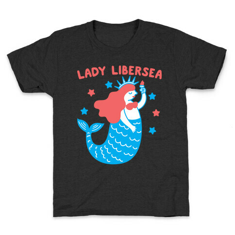 Lady Libersea Mermaid Kids T-Shirt