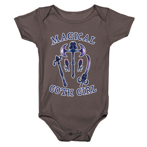 Magical Goth Girl  Baby One-Piece