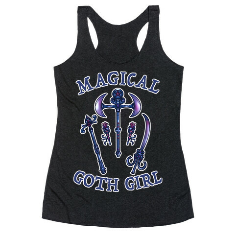 Magical Goth Girl  Racerback Tank Top