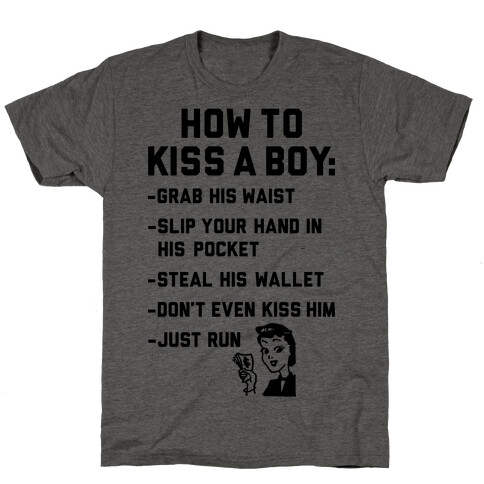 How To Kiss A Boy T-Shirt