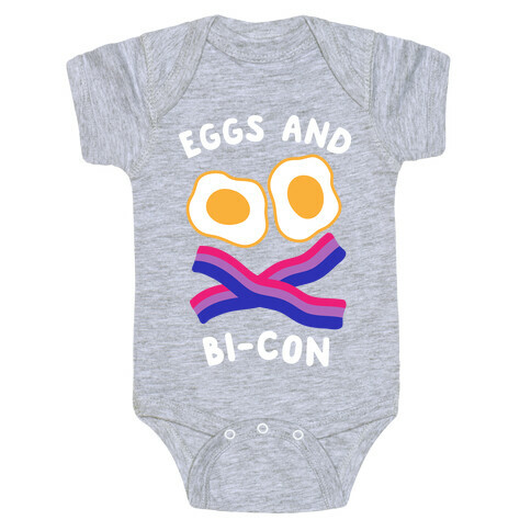 Eggs and Bi-con Baby One-Piece