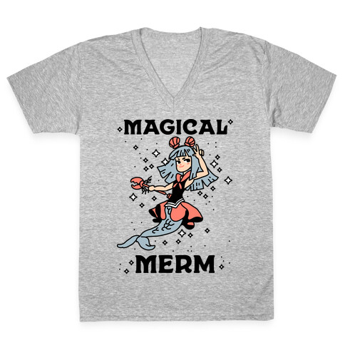 Magical Merm V-Neck Tee Shirt