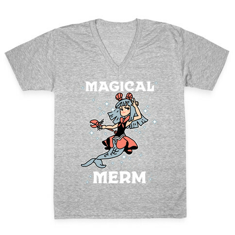 Magical Merm V-Neck Tee Shirt