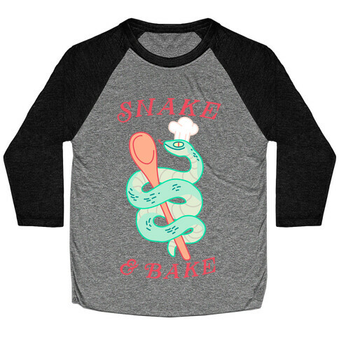 Snake and Bake Baseball Tee