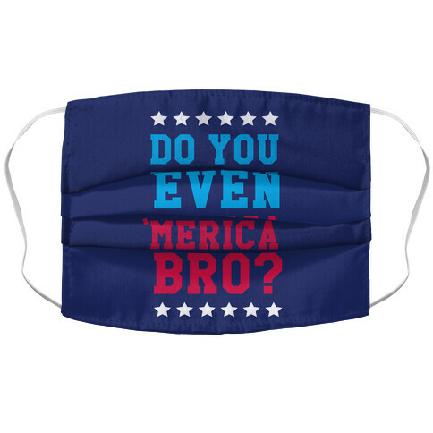 Do You Even 'Merica Bro? Accordion Face Mask