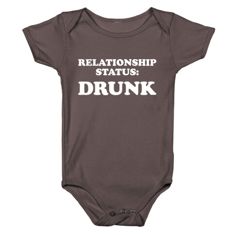 Relationship Status: Drunk Baby One-Piece