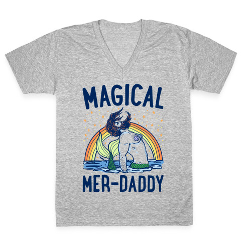 Magical Mer-Daddy V-Neck Tee Shirt