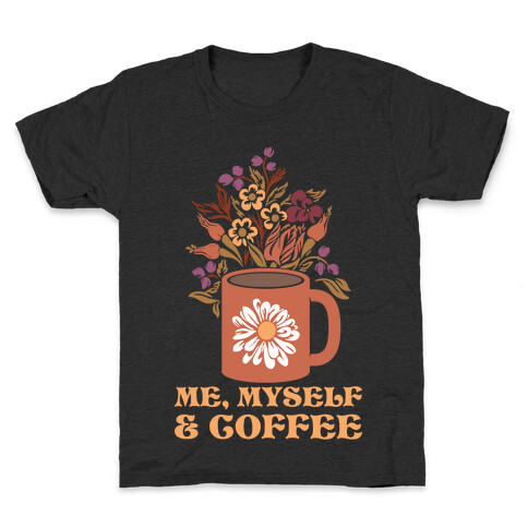 Me Myself and Coffee Kids T-Shirt