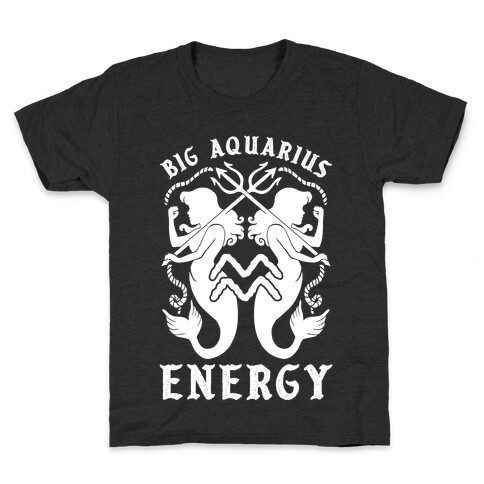 Big Aquarius Energy Kids T-Shirt