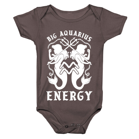 Big Aquarius Energy Baby One-Piece