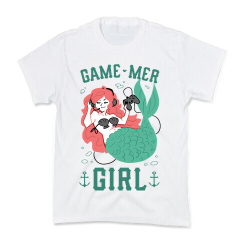 Game Mer Girl Kids T-Shirt