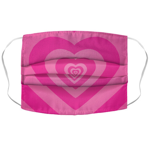 Hearts In Hearts In Hearts In Hearts In.... Accordion Face Mask