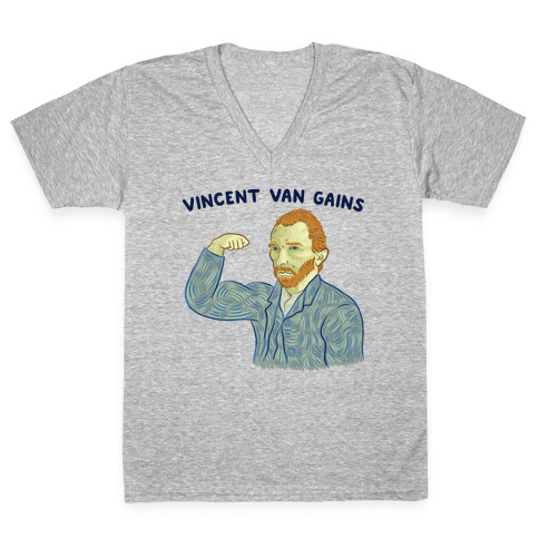 Vincent Van Gains V-Neck Tee Shirt