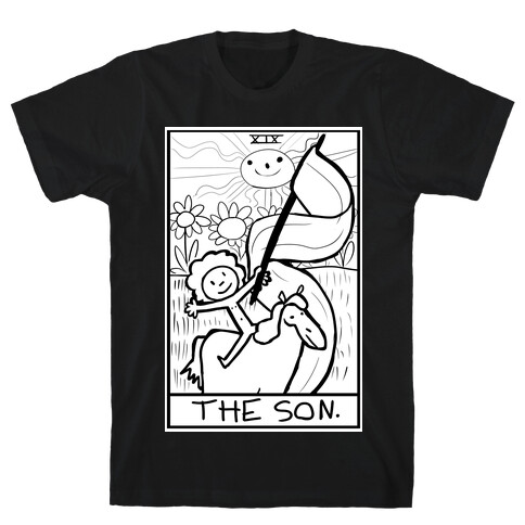 Badly Drawn Tarots: The Sun T-Shirt