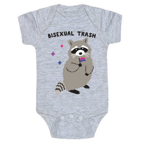 Bisexual Trash Raccoon Baby One-Piece