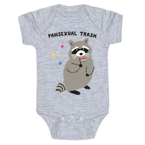 Pansexual Trash Raccoon Baby One-Piece