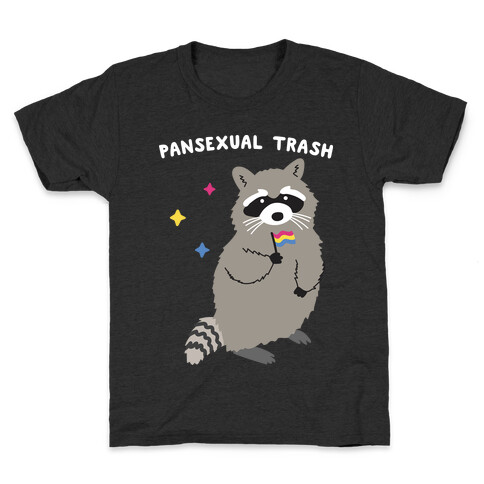 Pansexual Trash Raccoon Kids T-Shirt