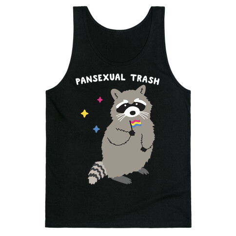 Pansexual Trash Raccoon Tank Top