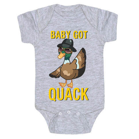 Baby Got Quack Parody Baby One-Piece