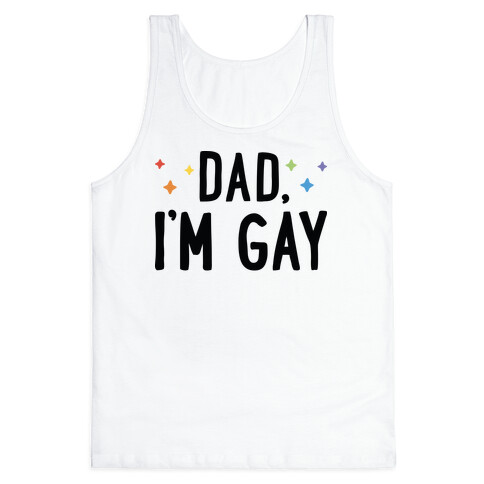 Hi Gay, I'm Dad Pair Tank Top