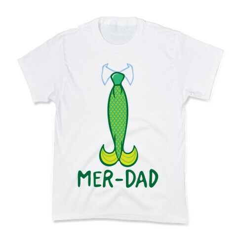 Mer-Dad  Kids T-Shirt