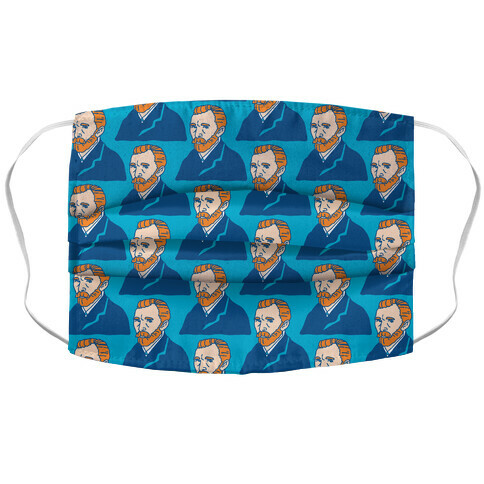 Vincent Van Gogh Pattern Accordion Face Mask