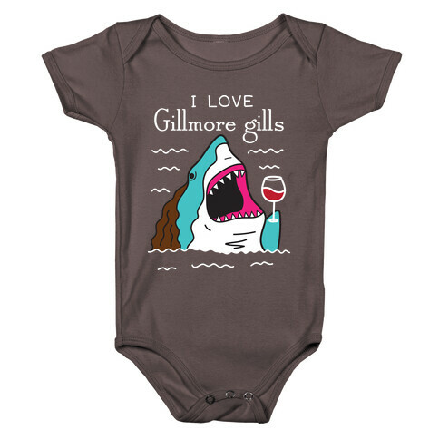 I Love Gillmore Gills Shark Baby One-Piece