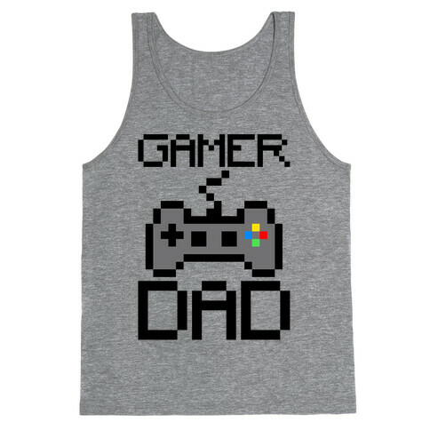 Gamer Dad  Tank Top