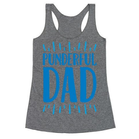 Punderful Dad Racerback Tank Top