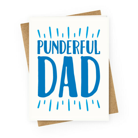 Punderful Dad Greeting Card