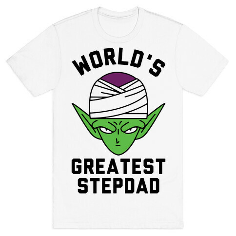 World's Greatest Stepdad Piccolo Parody T-Shirt