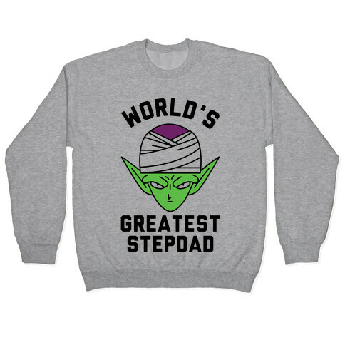 World's Greatest Stepdad Piccolo Parody Pullover