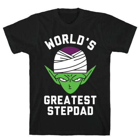 World's Greatest Stepdad Piccolo Parody T-Shirt