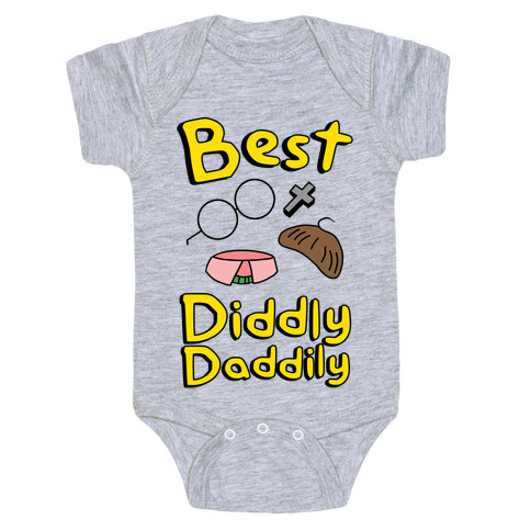 Best Diddly Daddily Baby One-Piece