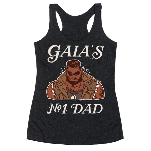 Gaia's Number 1 Dad Racerback Tank Top