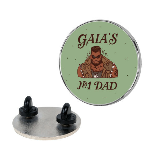 Gaia's Number 1 Dad Pin