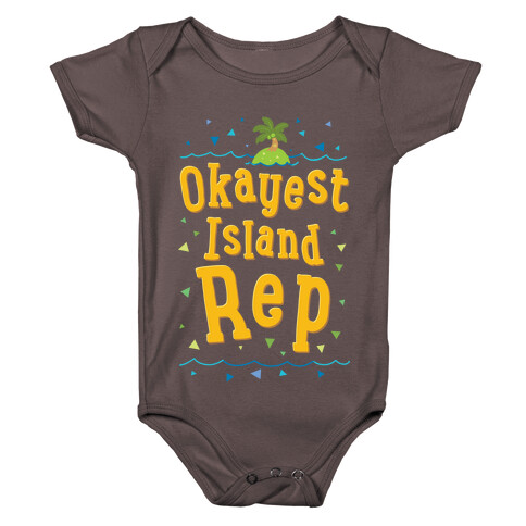 Okayest Island Rep Baby One-Piece