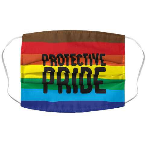 Protective Pride Accordion Face Mask