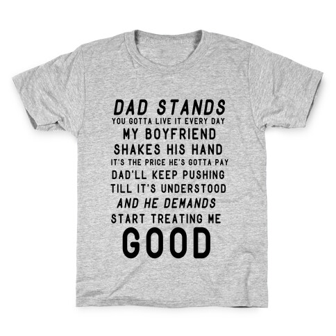 Badlands Dad Parody Kids T-Shirt